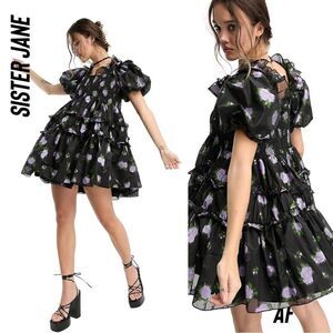 Sister Jane Dream Parlour Floral Mini Dress NWT SIZE MEDIUM